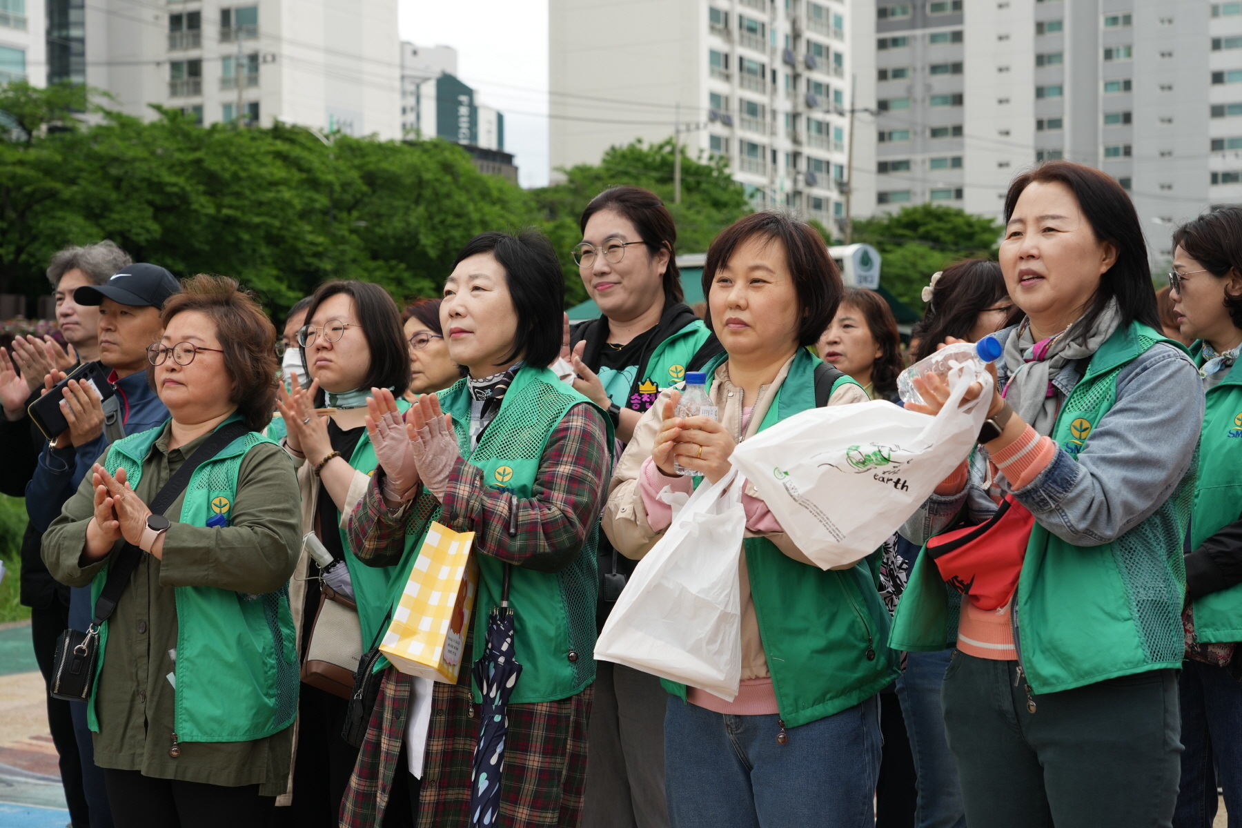 새마을회 하천정화 및 방역발대식