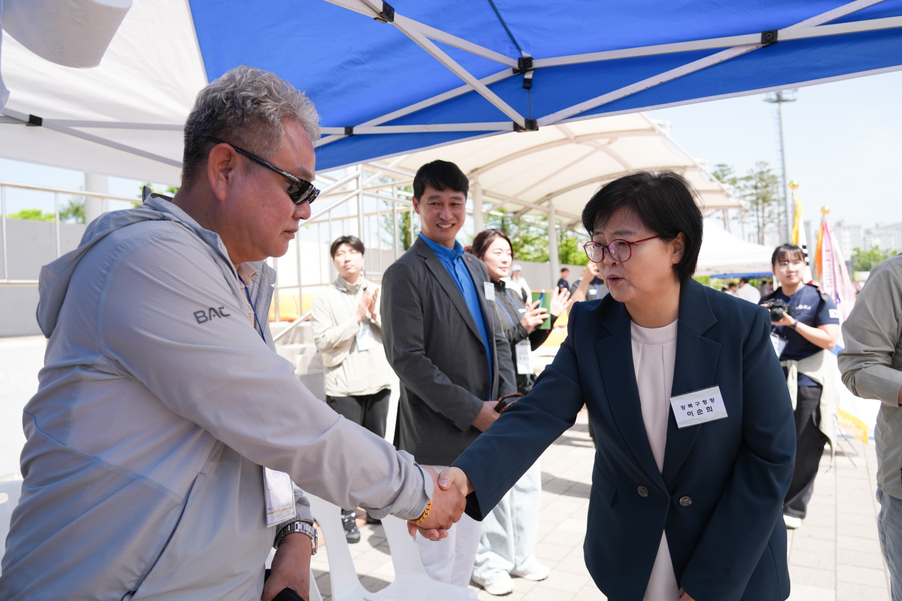 강북구 체육회 친선도시 체육 교류전