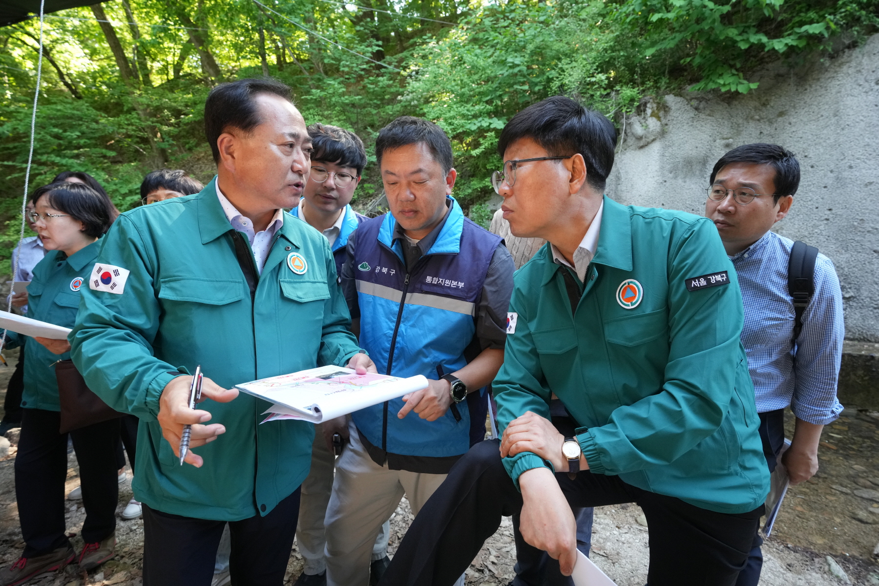 우이령 숲속문화마을 누리길 조성사업 현장방문