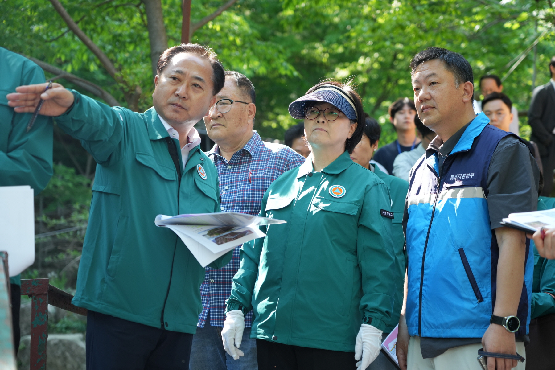 우이령 숲속문화마을 누리길 조성사업 현장방문