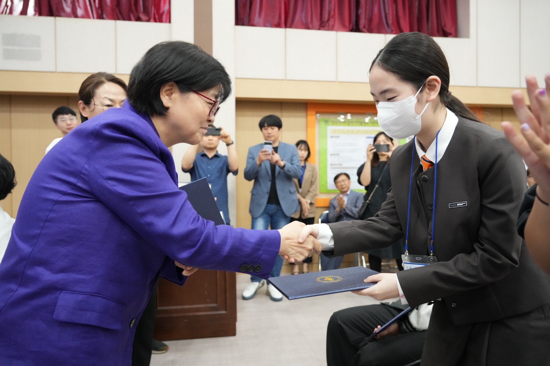 2024년도 강북구 모범 청소년 표창 수여식