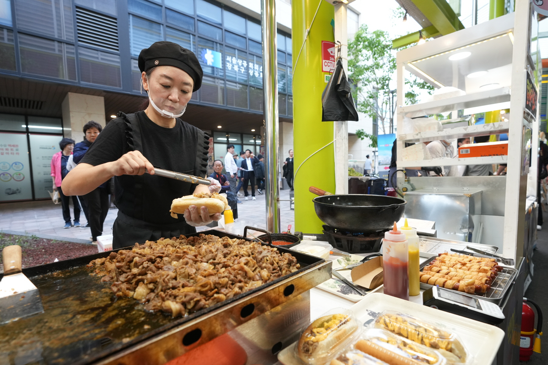 백년시장 백야축제 순회