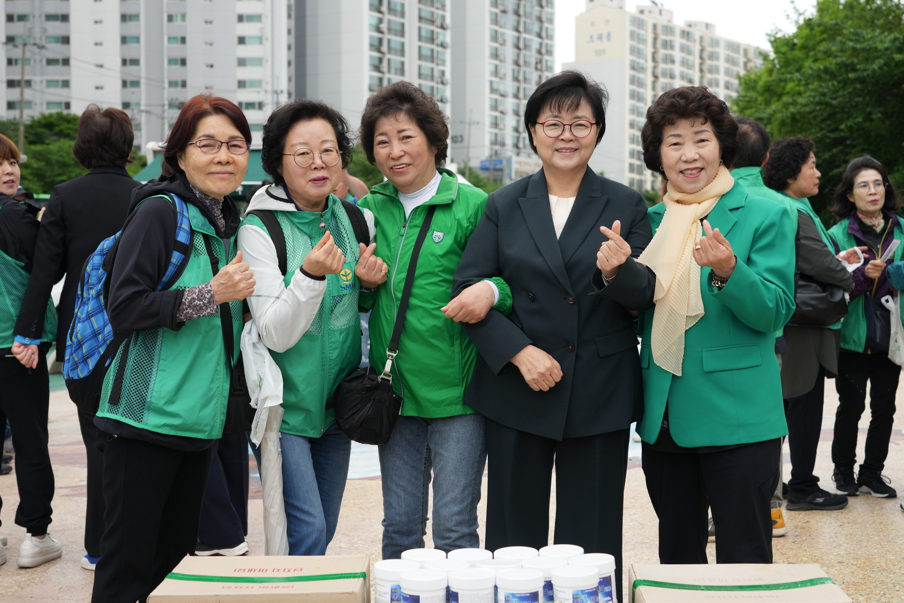 새마을회 하천정화 및 방역발대식